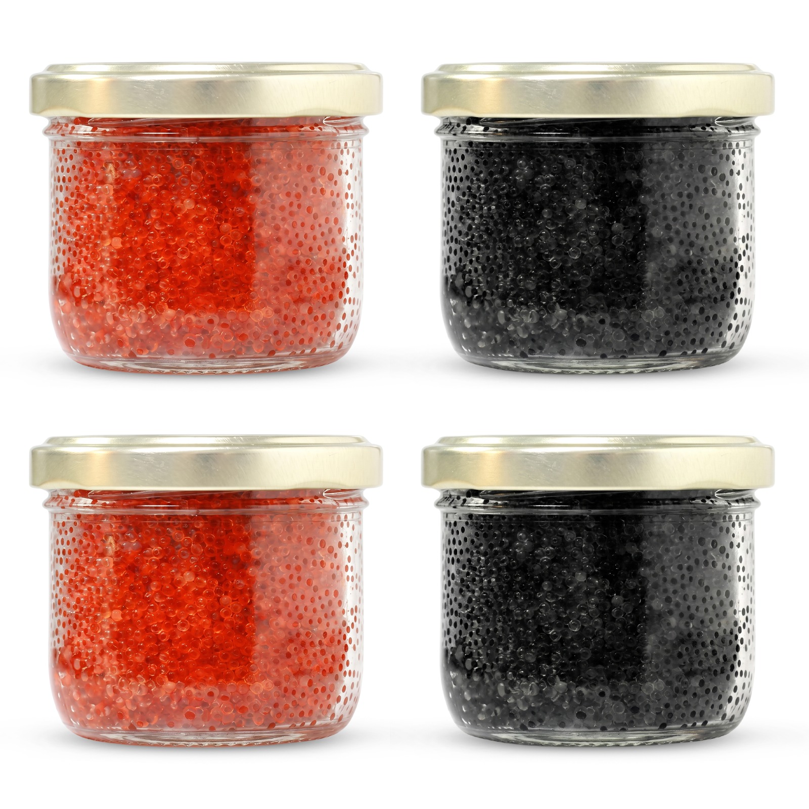 Premium black lumpfish roe by Black Almas