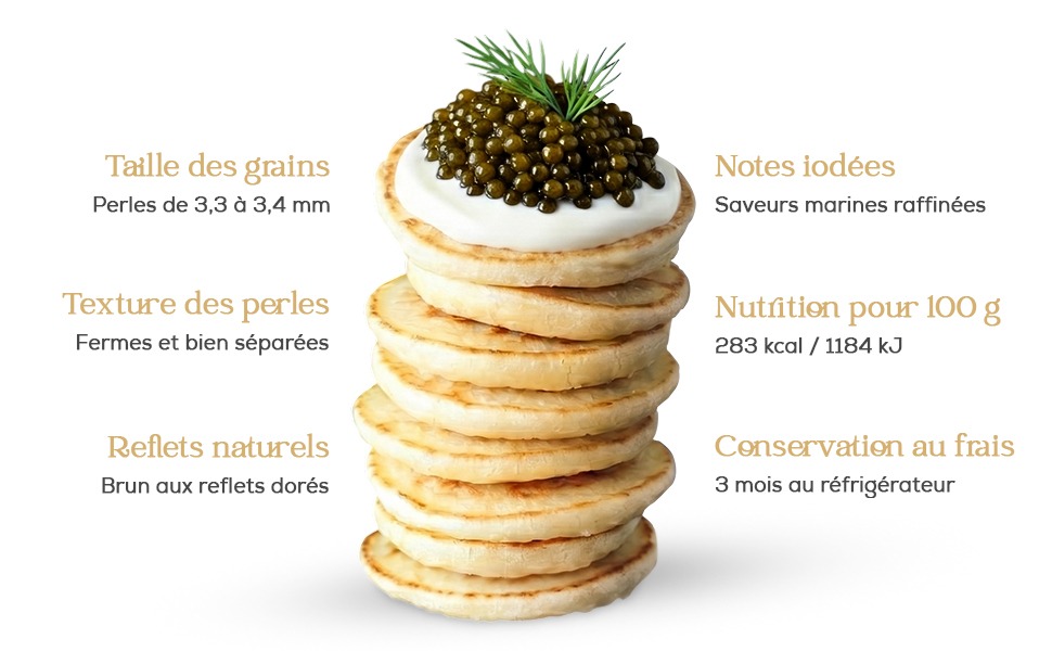 Coffret cadeau Caviar Top Selection Black Almas