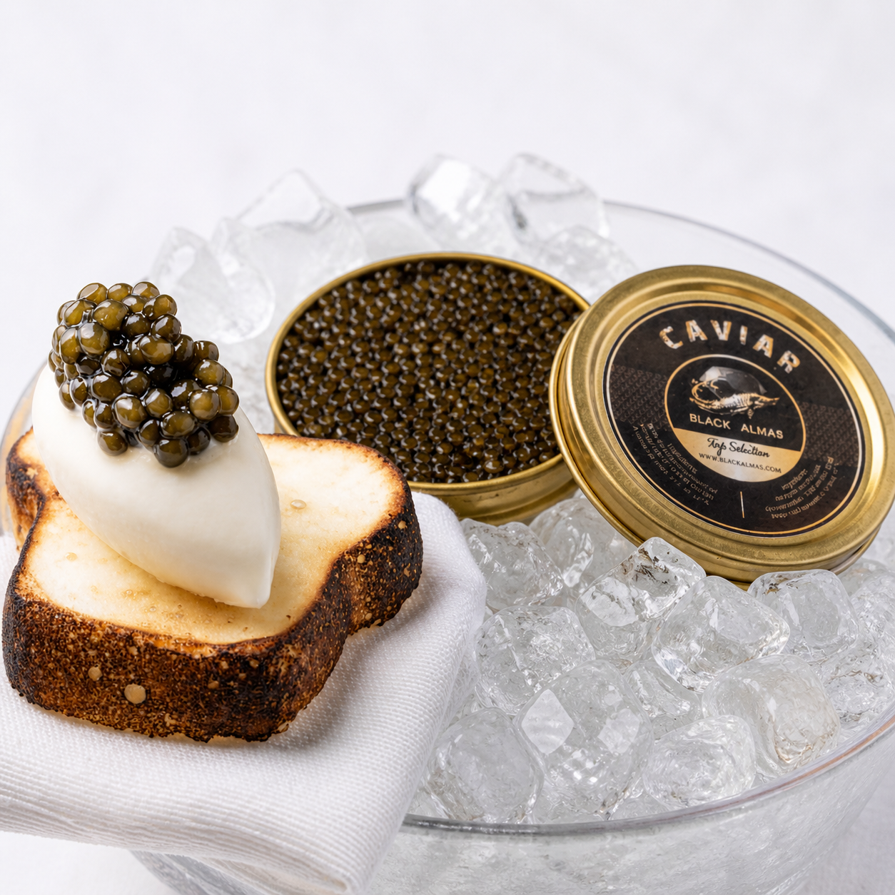 L’art du caviar : élégance, fraîcheur et raffinement