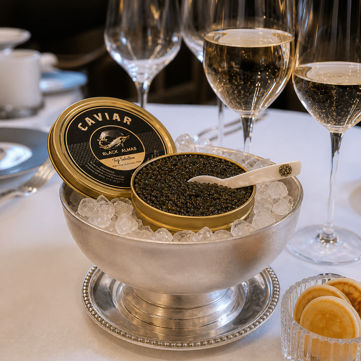 Manger le caviar à la cuillère